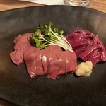 おさ亭 - 鴨の低温レバー