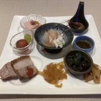 桃李 - 「焼き物入りパレット前菜盛り合わせ」