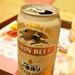 サーカスキッチン - チーズバーガーにはビールよねぇ