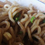 麺屋ジョニー - 自家製の極太麺