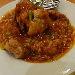 福満園 - 鶏肉の香り辛子ソース炒め