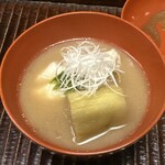 竹屋町 三多 - 明石　おこぜ　上賀茂　茄子　お椀