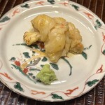 竹屋町 三多 - 伊勢海老　炭火焼き　味噌和え