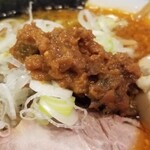 塩そば専門店 桑ばら - マグロ出汁担々麺 鮪濃厚味噌のせ