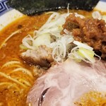 塩そば専門店 桑ばら - マグロ出汁担々麺 鮪濃厚味噌のせ