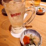 日本酒酒場 福島スイッチ - ハイブォ&お通し♪