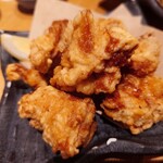 日本酒酒場 福島スイッチ - 若鶏の唐揚げ♪