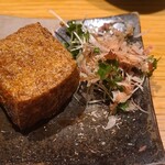 地葉はなれ - 厚揚げ 豆腐が違います♡