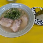 味心 - 塩とんこつラーメン＆おにぎり
