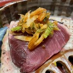 赤坂 島袋 - 鰹　火の通り具合最高