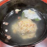 赤坂 島袋 - 蟹真薯というか蟹そのものの贅沢椀