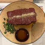 肉の天満屋 神楽亭 - 新鮮厚切りレバー@１２９９円！