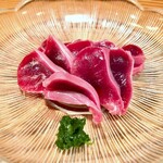 千ふく - 比内地鶏ずり刺し