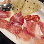 チェント アンニ ギンザ - 生ハム盛り合わせ