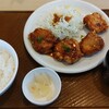 ガスト - から好し合盛り定食４個甘とろダレ（８４０円）＋ご飯大盛り（５０円）