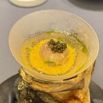 プレゼンテ スギ - その日のオススメ②(スズキの塩漬け 生ハム風)