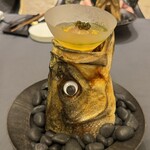 プレゼンテ スギ - その日のオススメ②(スズキの塩漬け 生ハム風)