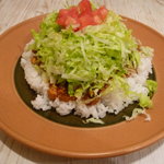 Uraダイモン - Large Taco Rice 700yen