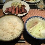 牛たん炭焼 利久 西口本店 - 牛たん【極】定食　￥1600