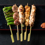 とり元 - 焼き鳥5本盛