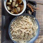 だんべうどん - だんべ肉汁うどん　七合もり