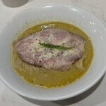 左とう - トリプルクラム蕎麦（牡蠣・帆立・浅蜊） 1,300円