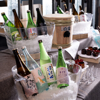 秋田の銘酒15種飲み放題オプション