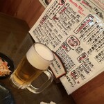 ごえん - お通し、生¥5！