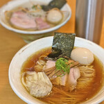 シマリボン - 醤油＋味玉＋雲吞1個