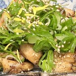 あなご屋銀座ひらい - あなごのたたき葱玉のせ