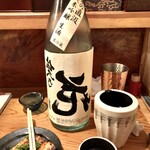 千ふく - 佐久の花　純米吟醸　直汲み裏ラベル