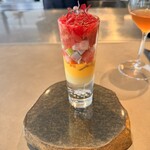 PLEIN 銀座本店 - 見た目も美しいけど、美味しくてソースも意外性あった