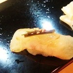 鮨 徳久利 - ヒラメ昆布締め♪