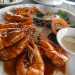 Louisiane Brewhouse and Restaurant - 海老のタマリンドソース