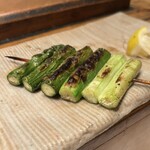 鳥しき - アスパラ