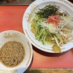 一龍 - ■冷やし中華つけ麺¥1,150
