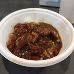 ZEN - 馬肉カレーライス。おかわり自由です。