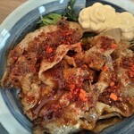 焼きたてのかるび - 豚カルビ丼 550円