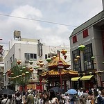 順徳 - 南京町の広場 凄い人！