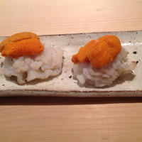 松栄 恵比寿本店 - 鱧に雲丹