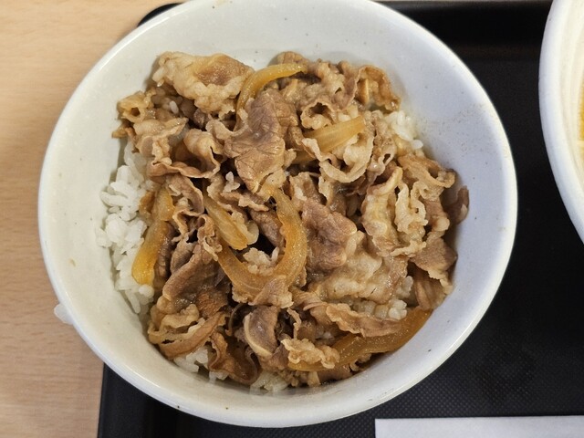 松屋 花輪SA(下り線)店  - 鹿角花輪（牛丼）の写真