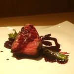 RISTORANTE IL NODO - 神戸ビーフ トウガラシ 藁アップ