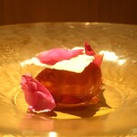 RISTORANTE IL NODO - 小田原 山北の木苺 平塚横田さんの薔薇アップ