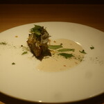 RISTORANTE IL NODO - 春キャベツ 熟成ジャガイモ 発酵シラス