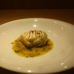 RISTORANTE IL NODO - さかな人長谷川さんの神経締め方々 白子 春キャベツ