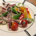 れん - イカのゴルゴンゾーラソース