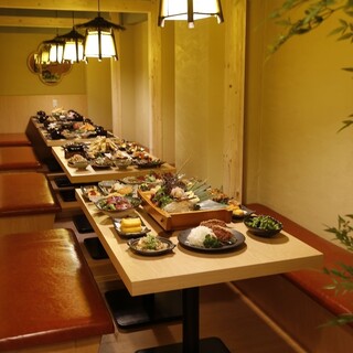 【完全個室完備】温かみのある和空間は女子会やデートにも◎