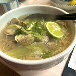 がばちょ - いつかのあさりラーメン（630円）