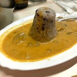がばちょ - ウチワエビ雑穀米レッドカレー（ウチワエビ抜きでお願いしたｗｗｗｗ）