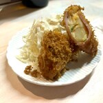 がばちょ - ポテハムコロッケ（2個入りやけど、1個だけやってもろた）